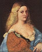 TIZIANO Vecellio Violante (La Bella Gatta) ar Norge oil painting reproduction